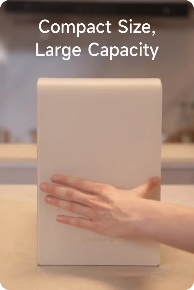 Compact Size, Large Capacity